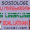 Soal Latihan Sosiologi Materi Sosiologi Ilmu Masyarakat & Lingkungan